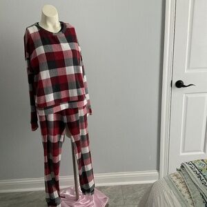 Ladies red pajama set,M.Natural Relections
